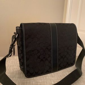 Vintage Coach Signature C Briefcase
